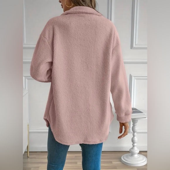 BNWT! TEDDY BLUSH π»π LONG SLEEVE, BUTTON DOWN SHIRT, SZ - M - Picture 3 of 5